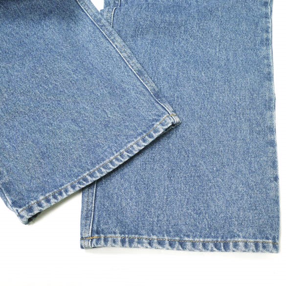 新品 Acne Studios アクネストゥディオズ 24SS DENIM BIKER TROUSERS バイカーデニムパンツ FN-MN-TROU000973 44 MID BLUE 定価183,_9