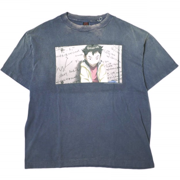 新品 SAINT MICHAEL x PLUTO セントマイケル 24AW PT_SS TEE / PLUTO Netflix プリントTシャツ SM-YS1-0000-C29 XL NAVY SAINT Mxxxxxx