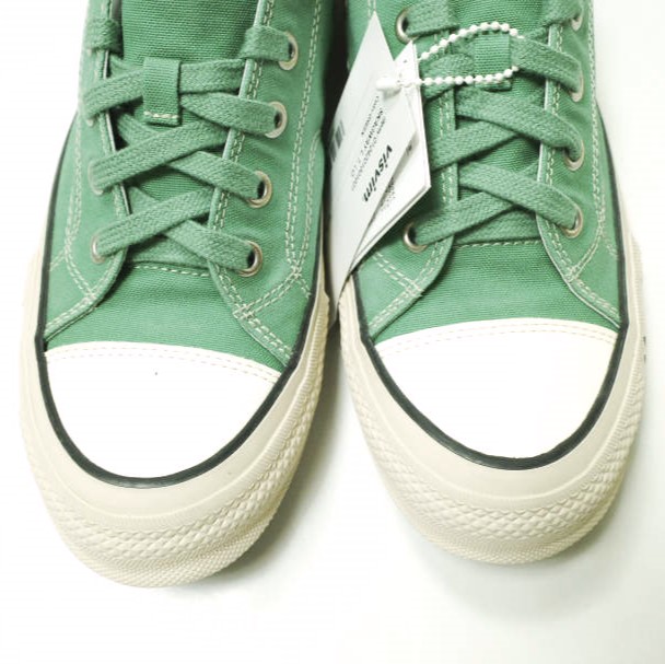 新品 visvim ビズビム 24AW SKAGWAY L.T. LO スカグウェイ 0124201001001 M8.5(26.5cm) GREEN ヴィズヴィム 定価91,300円 スニーカー