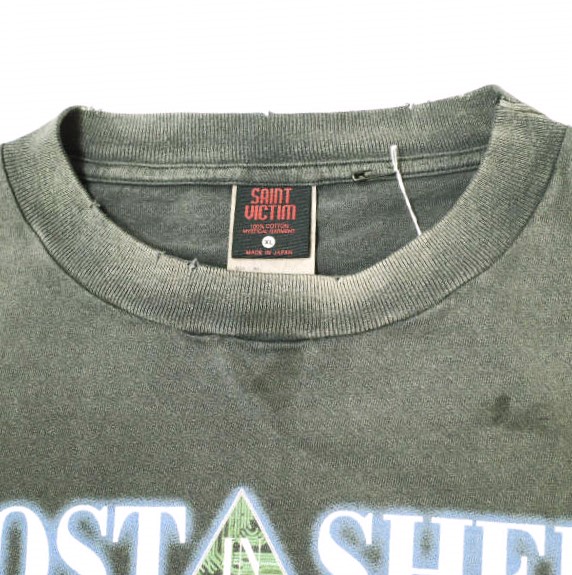 新品 SAINT MICHAEL セントマイケル 24AW GS_LS TEE / ILYA GITS GHOST IN THE SHELL 攻殻機動隊 Tシャツ SM-YS1-0000-C34 XL BLACK_4