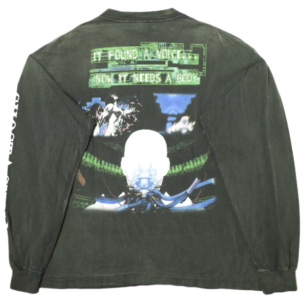 新品 SAINT MICHAEL セントマイケル 24AW GS_LS TEE / ILYA GITS GHOST IN THE SHELL 攻殻機動隊 Tシャツ SM-YS1-0000-C34 XL BLACK_1