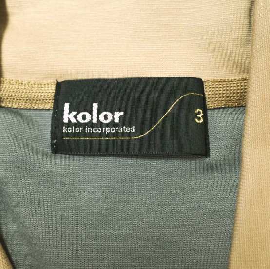 新品 kolor カラー 24SS 日本製 ライトポンチポロシャツ 24SCM-T04202 3 BEIGE 半袖 POLO SHIRTS 定価48, トップス_3