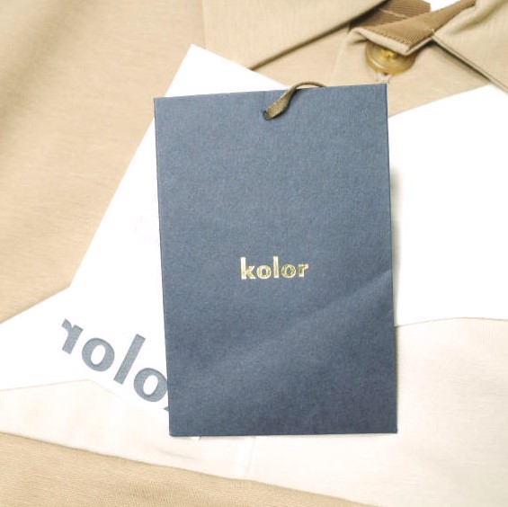新品 kolor カラー 24SS 日本製 ライトポンチポロシャツ 24SCM-T04202 3 BEIGE 半袖 POLO SHIRTS 定価48, トップス_2