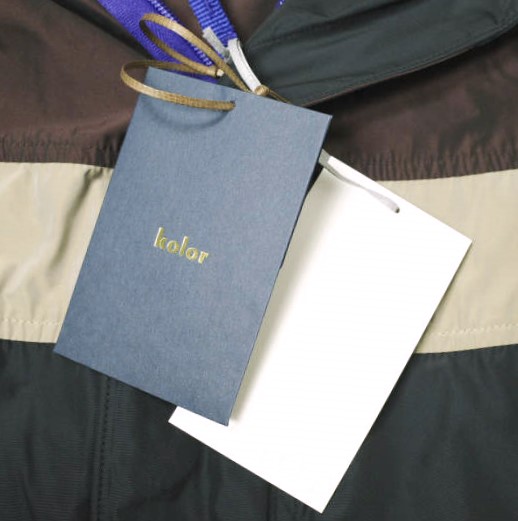 kolor カラー 24SS 日本製 ナイロンスタンドカラーコート 24SCM-C08118