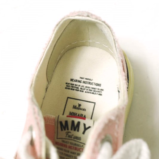 MAISON MIHARA YASUHIRO ミハラヤスヒロ PETERSON original vintage color sole canvas Low-Top sneaker A09FW733 22.5cm スニーカー