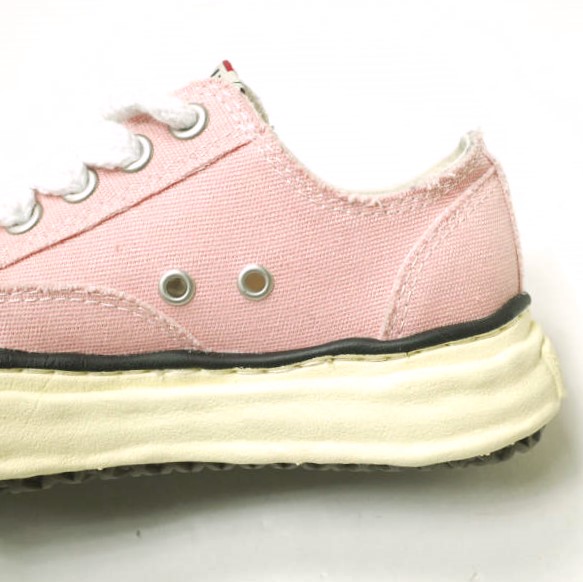 MAISON MIHARA YASUHIRO ミハラヤスヒロ PETERSON original vintage color sole canvas Low-Top sneaker A09FW733 22.5cm スニーカー