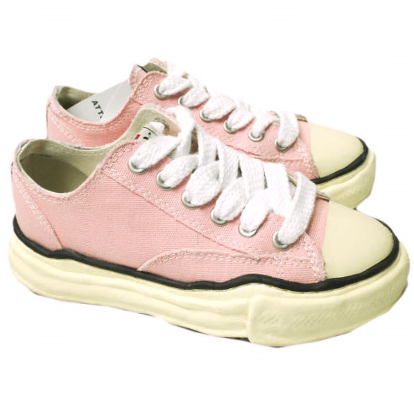 MAISON MIHARA YASUHIRO ミハラヤスヒロ PETERSON original vintage color sole canvas Low-Top sneaker A09FW733 22.5cm スニーカー