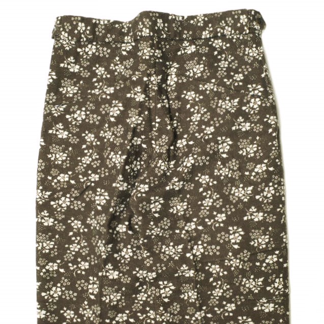 Needles ニードルス 日本製 Tucked S/T Trousers ウールフローラル 