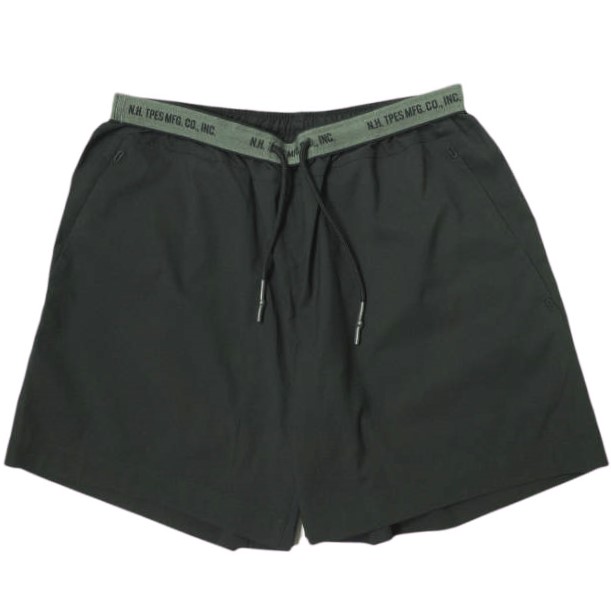 新品 N.HOOLYWOOD TPES エヌハリウッド 25SS HALF PANTS アメリカ軍特殊部隊 ストレッチタスラン イージーショーツ 9251-CP52-001 38 BLK