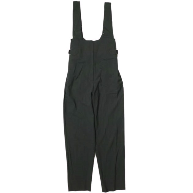 H BEAUTY&YOUTH エイチ HIGH WAIST OVERALLS ハイウエストオーバーオール 1614-299-5542 S ジャンプスーツ オールインワン サロペット