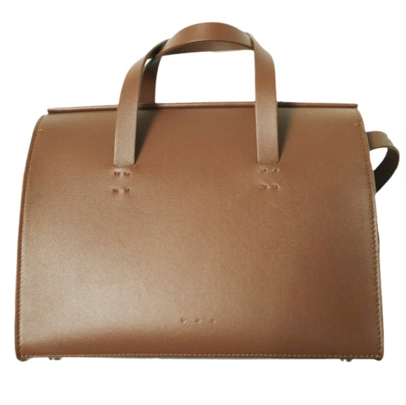 新品 AESTHER EKME エスターエクミ MINI BARREL 2WAY レザーショルダーバッグ Brown ハンドバッグ カバン 新品 AESTHER EKME エスターエクミ MINI BARREL 2WAY レザーショルダー