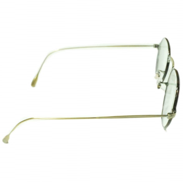 EYEVAN アイヴァン 日本製 FREED AG-C ボストンサングラス Antique Gold/Light Green(度入り) 47□20-145 眼鏡 メガネ_4