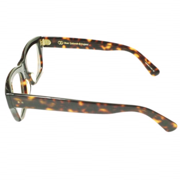 OLIVER GOLDSMITH オリバーゴールドスミス 日本製 CONSUL 50 コンスル50 Dark Tortoiseshell/Clear ウエリントン 眼鏡 メガネ サングラス