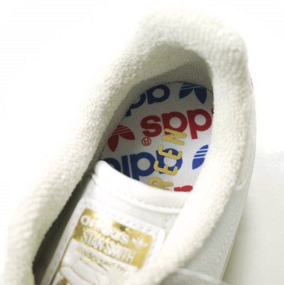 新品 adidas Originals アディダス オリジナルス STAN SMITH スタンスミス H03223 US4.5(22.5cm) Footwear White/Blue/Scarlet Red