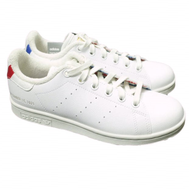 新品 adidas Originals アディダス オリジナルス STAN SMITH スタンスミス H03223 US4.5(22.5cm) Footwear White/Blue/Scarlet Red