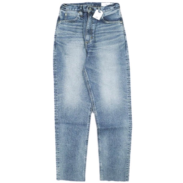 新品 HYKE ハイク 日本製 TAPERED UWB 13oz カットオフテーパードデニムパンツ 13168 28 USED WASH BLUE 定価31,900円 ジーンズ g23054