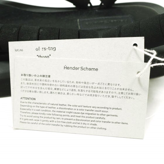 新品 Hender Scheme エンダースキーマ 日本製 thong ネオプレーン 新品 Hender Scheme エンダースキーマ 日本製 thong ネオプレーン