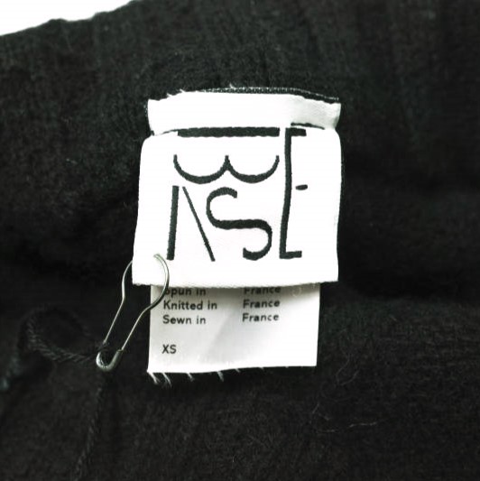 新品 BASERANGE ベースレンジ フランス製 KONAK PANTS ウールニット