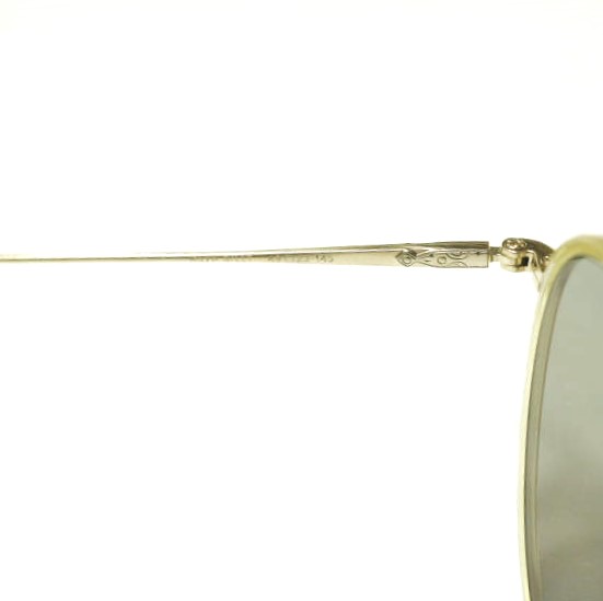 EYEVAN アイヴァン 日本製 MAZE G/LLT ボストンサングラス Gold/Navy 49□23-145 眼鏡 メガネ EYEVAN アイヴァン 日本製 MAZE G/LLT ボストンサングラス Gold/Navy