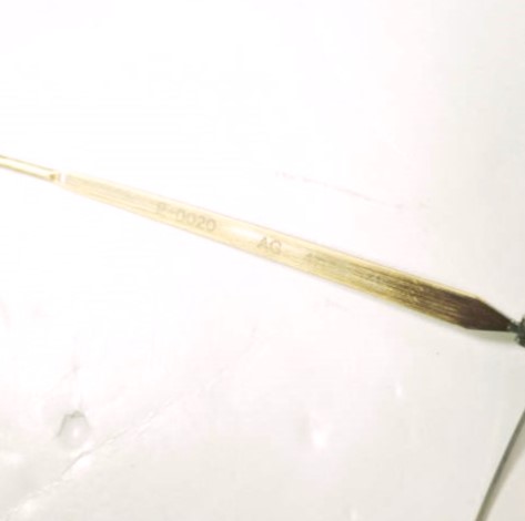 EYEVAN アイヴァン 日本製 MAZE G/LLT ボストンサングラス Gold/Navy