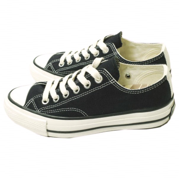 CONVERSE ADDICT コンバースアディクト CHUCK TAYLOR CANVAS OX チャックテイラー キャンバス オックス 1AD661 US4.5(23cm) BLACK_1