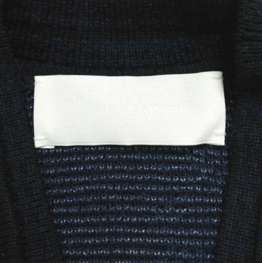 新品 Mame Kurogouchi マメクロゴウチ 23SS Houndstooth Knitted Jacket ハウンドトゥースニットジャケット MM23PS-KN724 1 定価71_7