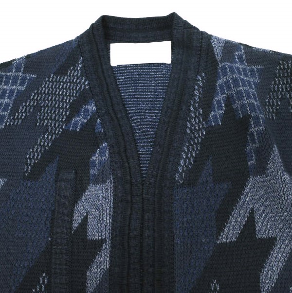 新品 Mame Kurogouchi マメクロゴウチ 23SS Houndstooth Knitted Jacket ハウンドトゥースニットジャケット MM23PS-KN724 1 定価71_4