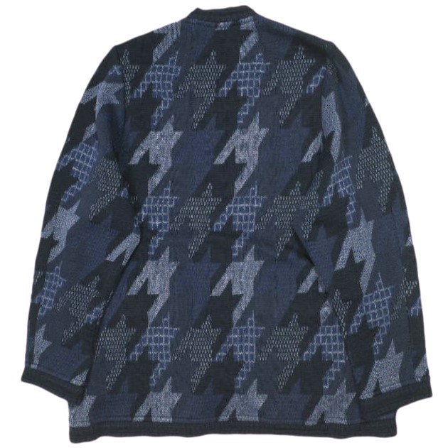 新品 Mame Kurogouchi マメクロゴウチ 23SS Houndstooth Knitted Jacket ハウンドトゥースニットジャケット MM23PS-KN724 1 定価71_1