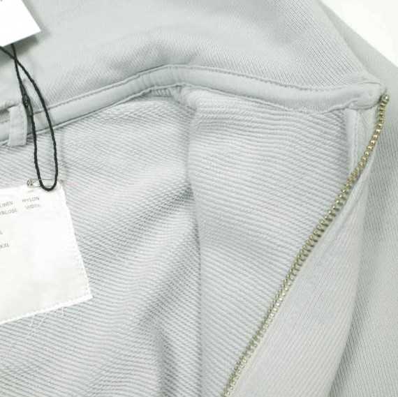 新品 CAMIEL FORTGENS カミエルフォートヘンス 24AW SCARF HOODIE スカーフ付き ジップアップパーカー CF.18.02.02.01 S 定価75,900円