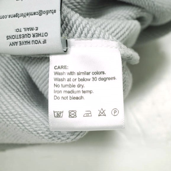 新品 CAMIEL FORTGENS カミエルフォートヘンス 24AW SCARF HOODIE スカーフ付き ジップアップパーカー CF.18.02.02.01 S 定価75,900円