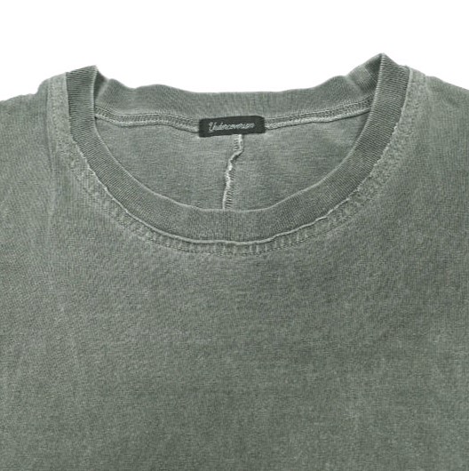 UNDERCOVERISM アンダーカバイズム 22SS 日本製 後teeカスタムハギTEE ドッキングTシャツ UI1B4805-2 5 CHARCOAL GRAY 再構築 継ぎ接ぎ UNDERCOVER アンダーカバー トップス【中古】【UNDERCOVERISM】 UNDERCOVERISM アンダーカバイズム 22SS 日本製 後teeカスタムハギTEE