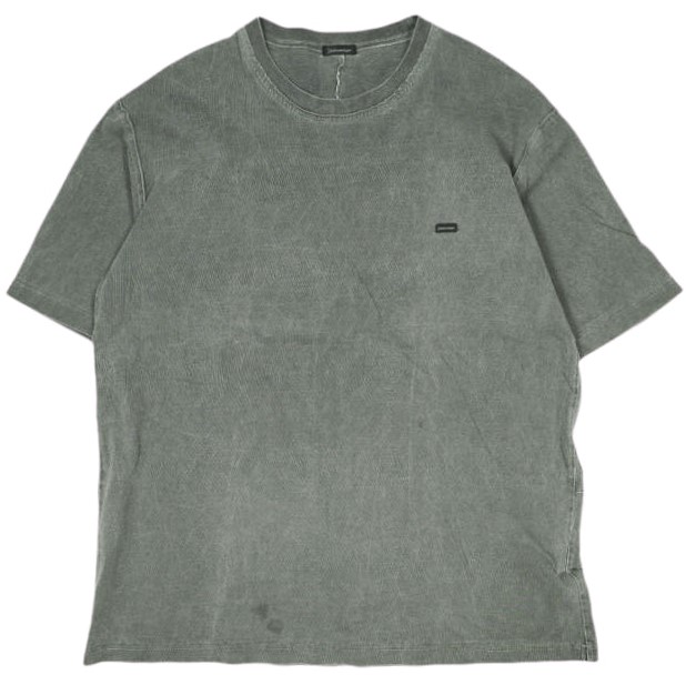 UNDERCOVERISM アンダーカバイズム 22SS 日本製 後teeカスタムハギTEE ドッキングTシャツ UI1B4805-2 5 CHARCOAL GRAY 再構築 継ぎ接ぎ UNDERCOVER アンダーカバー トップス【中古】【UNDERCOVERISM】 UNDERCOVERISM アンダーカバイズム 22SS 日本製 後teeカスタムハギTEE