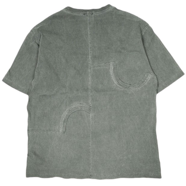 UNDERCOVERISM アンダーカバイズム 22SS 日本製 後teeカスタムハギTEE ドッキングTシャツ UI1B4805-2 5 CHARCOAL GRAY 再構築 継ぎ接ぎ UNDERCOVER アンダーカバー トップス【中古】【UNDERCOVERISM】 UNDERCOVERISM アンダーカバイズム 22SS 日本製 後teeカスタムハギTEE