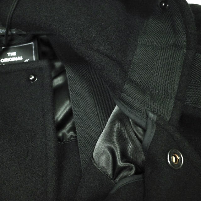 新品 Engineered Garments x Gloverall 22AW 別注 Monty ？ Retractable モンティ メルトンウールダッフルコート S BLACK 定価176_10