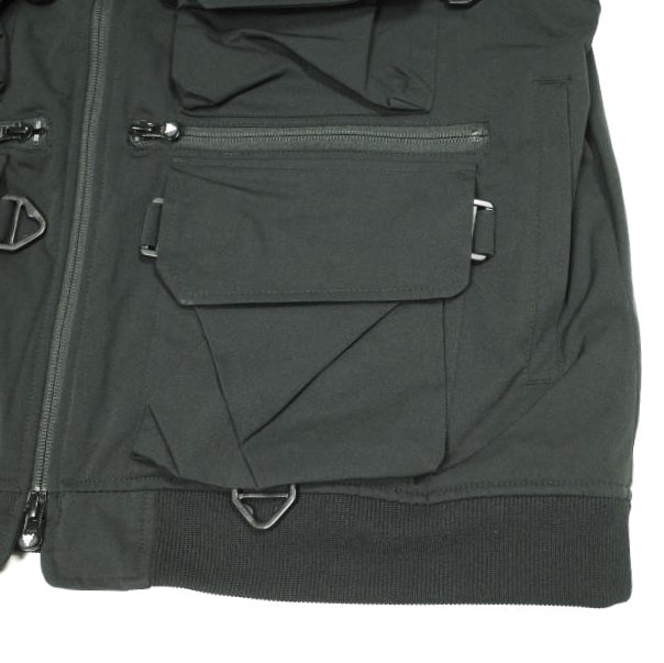新品 South2 West8 サウスツーウェストエイト S2W8 MULTI-POCKET ZIPPED 2WAY JACKET マルチポケットジップ2WAYジャケット MR710 M BLACK_6