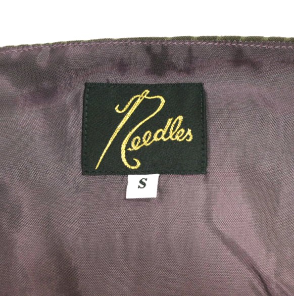 Needles ニードルス 日本製 V Neck Shirt -R/N Wave Stripe Jq