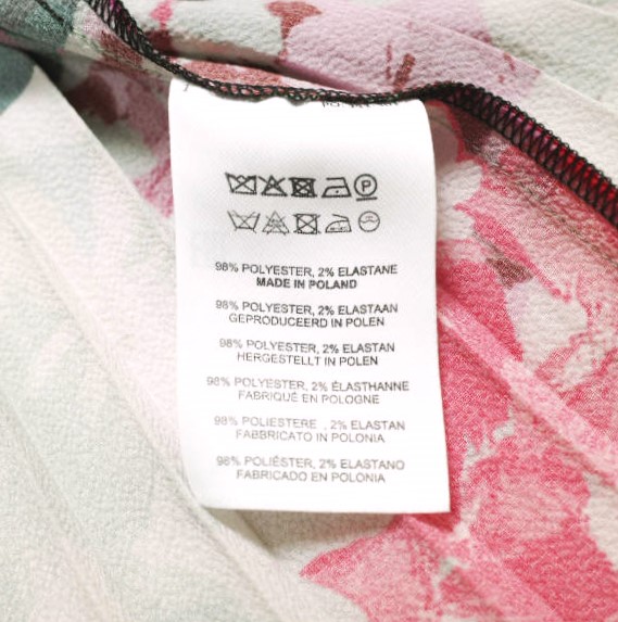 新品 DRIES VAN NOTEN ドリスヴァンノッテン 23SS SAREAN BIS 6015 W.W.SKIRT DESA フラワープリント プリーツスカート 34 定価124,300円