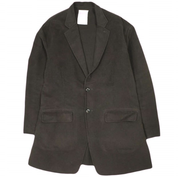 NICENESS ナイスネス 20AW 日本製 COCHRAN 接結綿ビーバー オーバーサイズジャケット NN-O01_BCF20 L BROWN 2B テーラード 定価143,000円