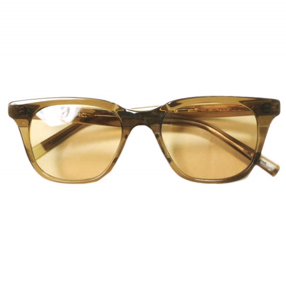 BLANC.. ブラン 日本製 B0026 MAP ウェリントンサングラス Lt.Brown/Lt.Brown 49□19-145 ユニセックス 眼鏡 メガネ