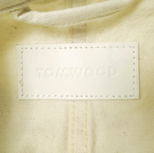 新品 TOM WOOD トムウッド イタリア製 COLLAR DENIM SHIRT カラー