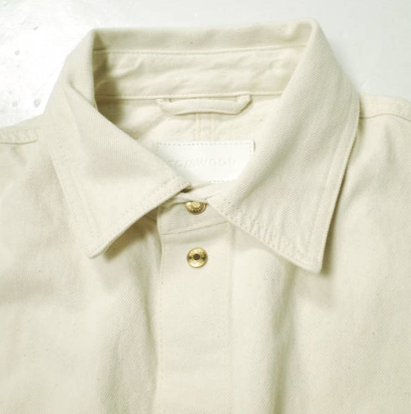 新品 TOM WOOD トムウッド イタリア製 COLLAR DENIM SHIRT カラー