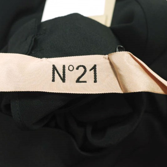 新品 N°21 ヌメロヴェントゥーノ 23SS アセテートシルク オープン