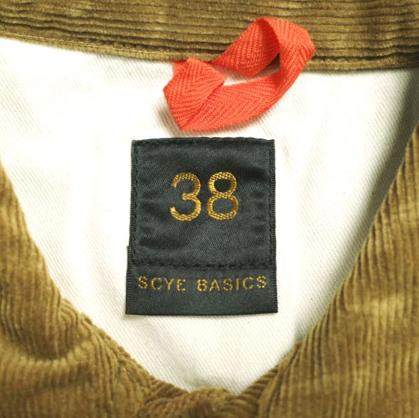 SCYE BASICS サイベーシックス 日本製 Corduroy Trucker Jacket 1st 
