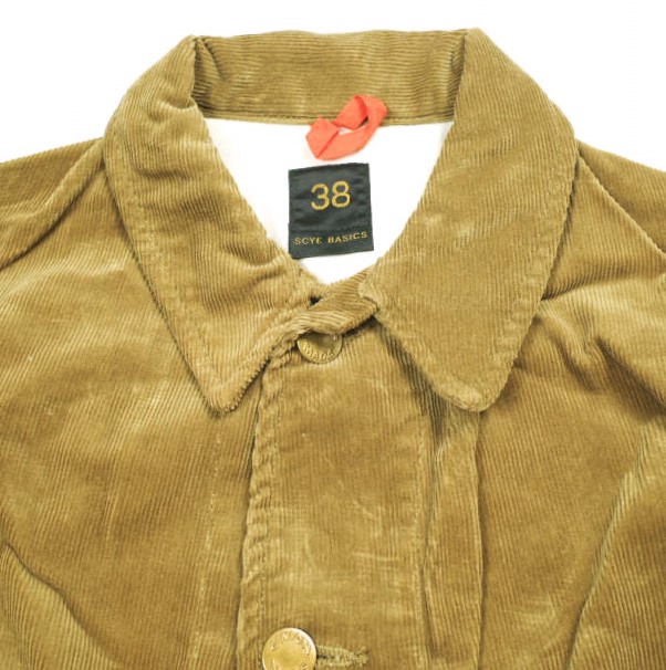 SCYE BASICS サイベーシックス 日本製 Corduroy Trucker Jacket 1st 