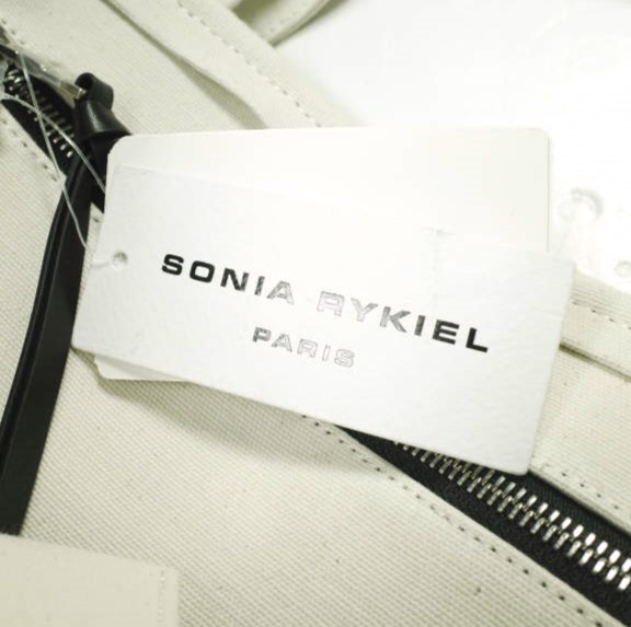 SONIA RYKIEL ソニアリキエル 未使用品 マルシェバッグ 2WAY キャンバストートバッグ 52278357 Natural 定価88, カバン_3