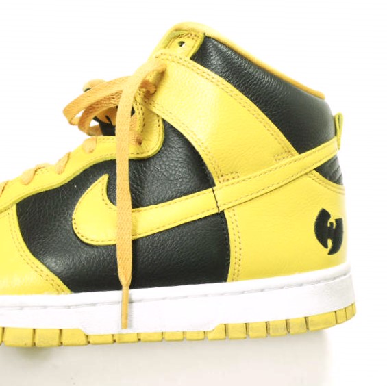 NIKE x WU-TANG CLAN ナイキ ウータンクラン 別注 DUNK HI RETRO PREMIUM ダンクハイ HJ4320-001 US9.5(27.5cm) BLACK/POLLEN-WHITE