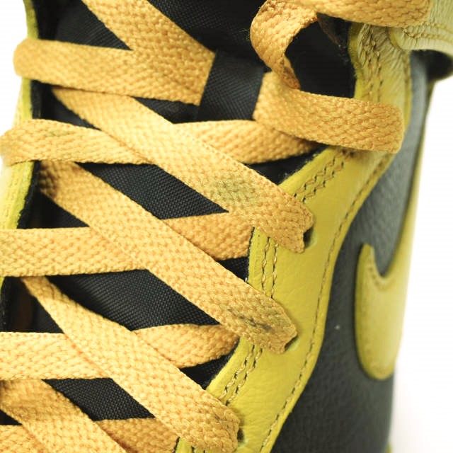 NIKE x WU-TANG CLAN ナイキ ウータンクラン 別注 DUNK HI RETRO PREMIUM ダンクハイ HJ4320-001 US9.5(27.5cm) BLACK/POLLEN-WHITE