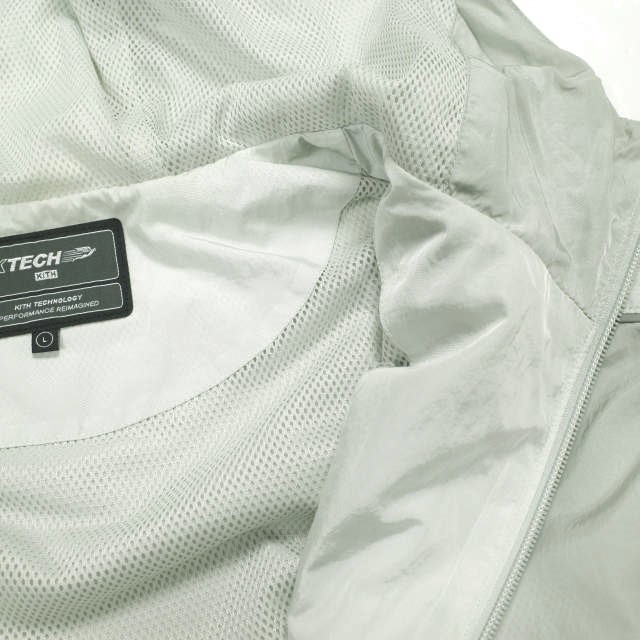 KITH NYC キスニューヨークシティ 25SS K-Tech Nylon Bolt Shell Jacket ナイロンボルト シェルジャケット 25011060001810 L Podium アウター【中古】【KITH NYC】 KITH NYC キスニューヨークシティ 25SS K-Tech Nylon Bolt Shell