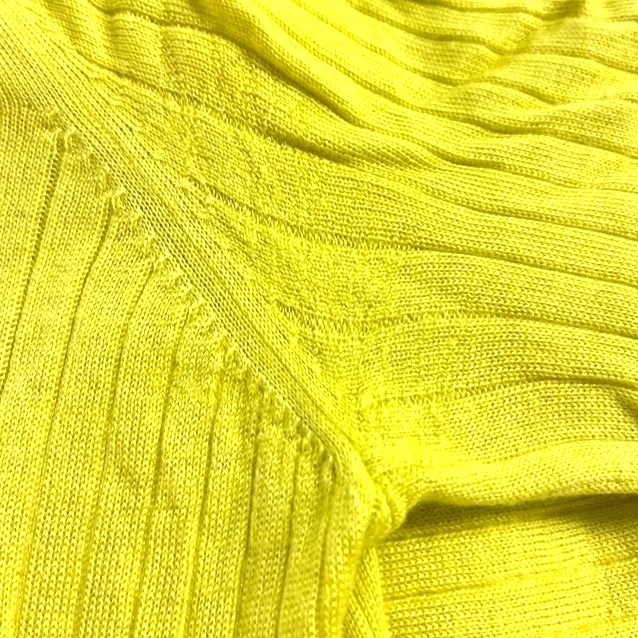 Drawer ドゥロワー 23SS 18Gカシミヤシルクリブタートルネックニット