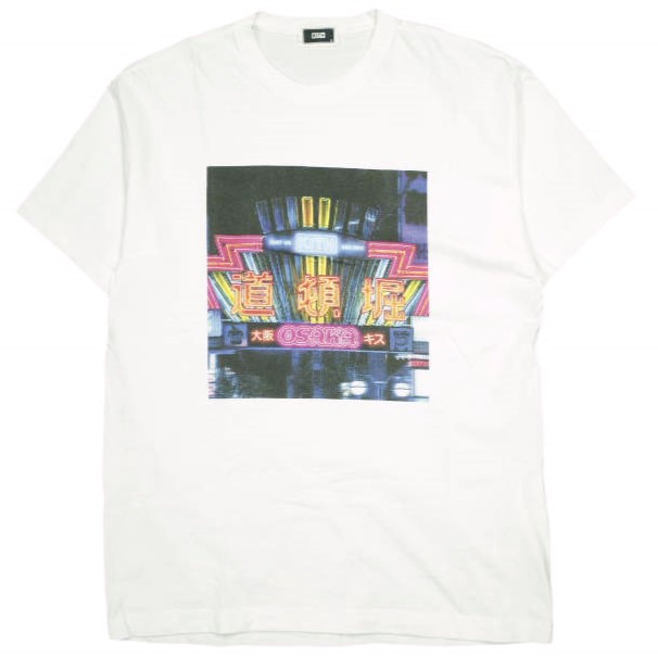 KITH NYC キスニューヨークシティ 25SS OSAKA CITY LIGHTS TEE 大阪 道頓堀 Tシャツ 25073060006210 XS WHITE トップス